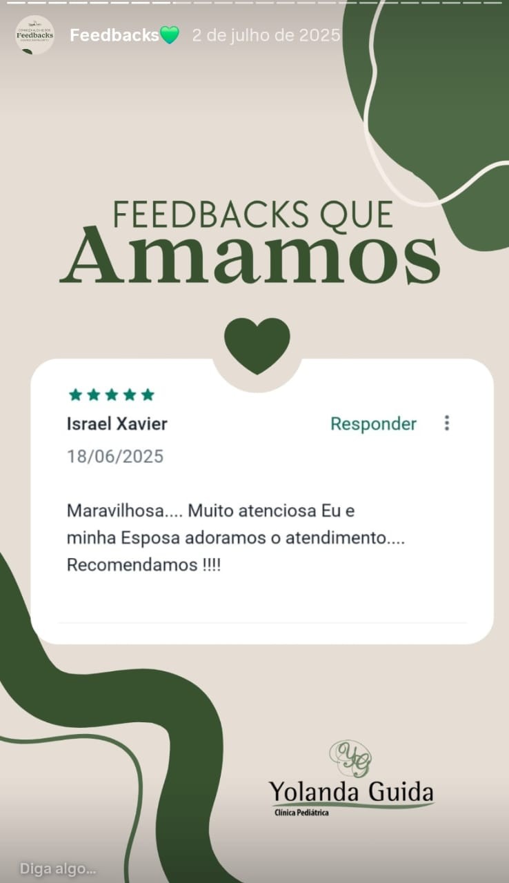Depoimento cinco estrelas de Israel Xavier sobre o atendimento